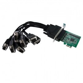 StarTech.com Tarjeta PCI Express Nativo de 8 Puertos Serie RS232 con UART 16950