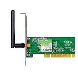 TP-LINK TL-WN751ND Tarjeta de Red PCI incl. Antena Desmontable, Inalámbrico