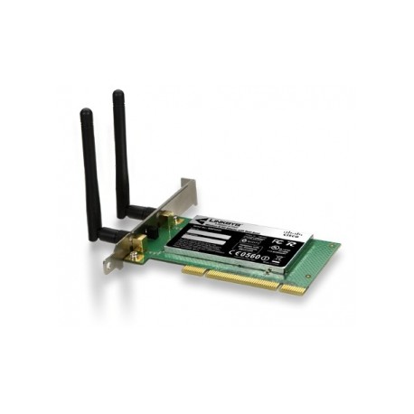 Linksys Tarjeta de Red PCI, Inalámbrico, 300 Mbit