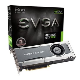 Tarjeta de Video EVGA NVIDIA GeForce GTX 1080, 8GB 256-bit GDDR5X, PCI Express 3.0 x16