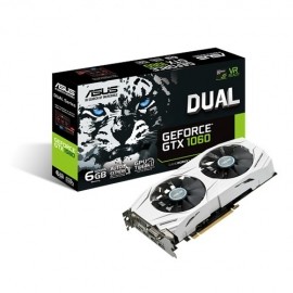 Tarjeta de Video ASUS NVIDIA GeForce GTX 1060 Dual, 6GB 192-bit GDDR5, PCI Express 3.0