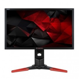 Monitor Gamer Acer Predator XB241H LCD 24'', FullHD, Widescreen, HDMI, Bocinas Integradas, Negro/Rojo