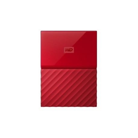 Disco Duro Externo Western Digital My Passport, 2TB, USB 3.0, Rojo