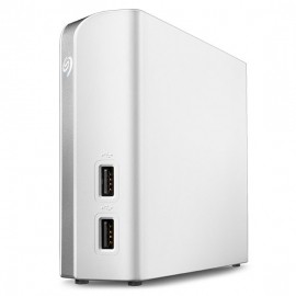 Disco Duro Externo Seagate Backup Plus Hub for Mac, 8TB, USB 3.0, Blanco