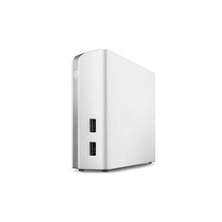 Disco Duro Externo Seagate Backup Plus Hub for Mac, 8TB, USB 3.0, Blanco