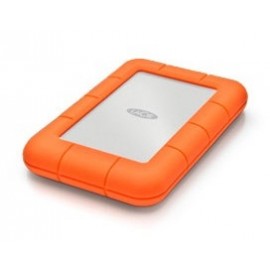 Disco Duro Externo LaCie Rugged Mini, 4TB, USB 3.0, Naranja, A Prueba de Agua y Golpes