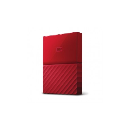 Disco Duro Externo Western Digital My Passport, 3TB, USB 3.0 Type A, Rojo