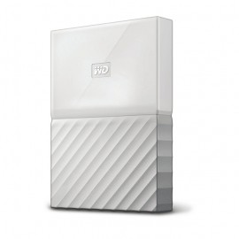 Disco Duro Externo Western Digital My Passport, 3TB, USB 3.0 Type micro-B, Blanco