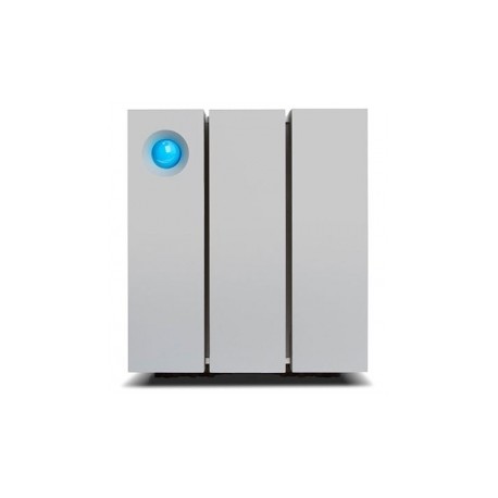 Disco Duro Externo LaCie 2big Thunderbolt 2, 12TB, 7200RPM, USB 3.0, Plata