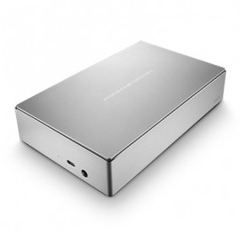 Disco Duro Externo LaCie Porsche Design Desktop Drive, 5TB, USB 3.0, Plata