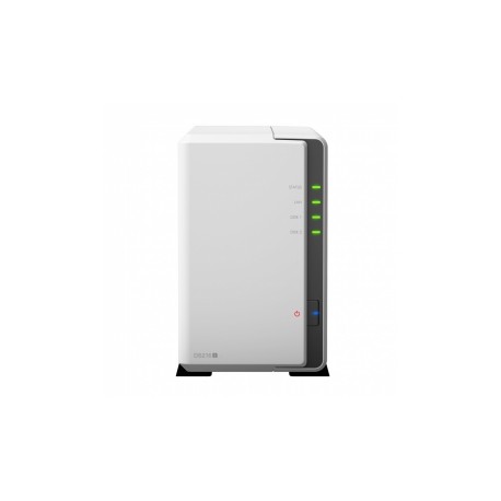 Synology DiskStation DS216j NAS de 2 Bah as 0TB max. 16TB