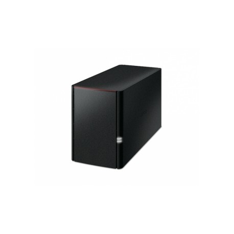 Buffalo LinkStation 220 NAS, 4TB (2 x 2TB), max. 8TB, Marvell Armada 370 0.8GHz, USB 2.0, Negro