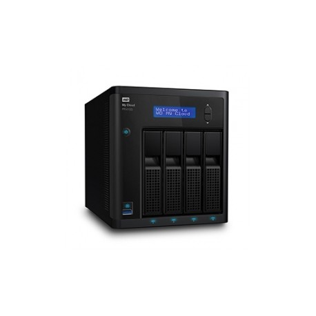 Western Digital My Cloud PR4100 NAS de 2 Bahías, 0TB, USB 3.0, no Incluye Discos