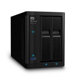 Western Digital My Cloud PR2100 NAS de 2 Bahías Hot Swap, 12TB, Intel Pentium N3710 1.60GHz, USB 3.0,