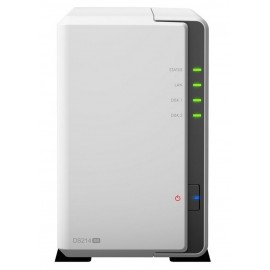 Synology Servidor NAS de 2 Bahías DS214SE, SATA II, 2x USB 2.0