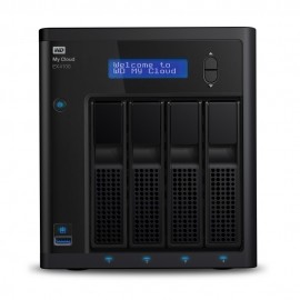 Western Digital My Cloud EX4100 NAS de 4 Bahías Hot Swap, 32TB (4x 8TB), USB 3.0