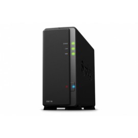 Synology Servidor NAS DiskStation DS116 de 1 Bahía, max. 10TB, 2x USB 3.0 - no incluye Discos