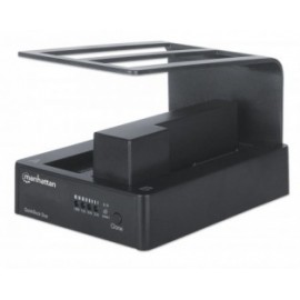 Manhattan Gabinete QuickDock Duo para 2 Discos Duros