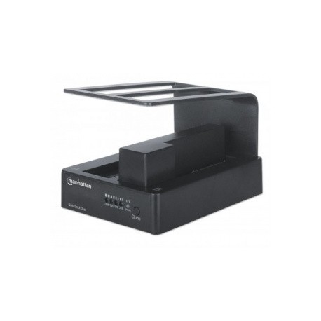 Manhattan Gabinete QuickDock Duo para 2 Discos Duros