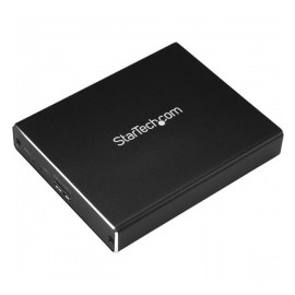 StarTech.com Gabinete de Dos Bahías, USB 3.1