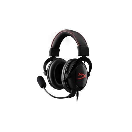 Kingston Audífonos Gamer HyperX Cloud Core, Alámbrico, 1 Metro 2 Metros de Extensión, 3.5mm, Negro