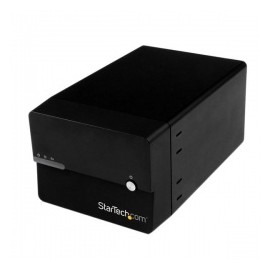 Startech.com Gabinete con Ventilador USB 3.0 eSATA para 2 Discos Duros