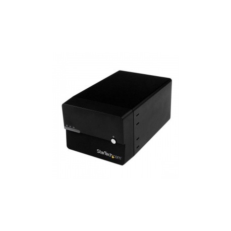 Startech.com Gabinete con Ventilador USB 3.0 eSATA para 2 Discos Duros