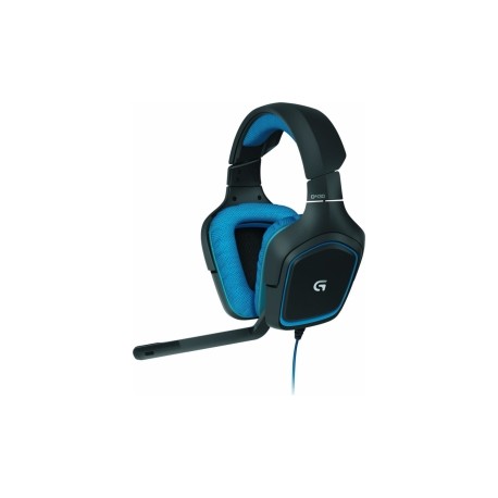 Logitech Audífonos Gamer G430 7.1, Alámbrico, Negro Azul