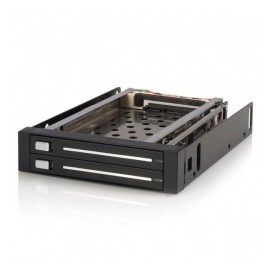 StarTech.com Rack Móvil Backplane de 2 Discos Duros HDD SATA 2.5