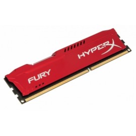 Memoria RAM Kingston HyperX FURY Red DDR3, 1600MHz, 8GB, Non-ECC, CL10