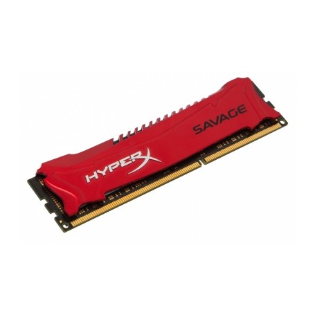 Memoria RAM Kingston HyperX Savage Red DDR3, 1600MHz, 4GB, Non-ECC, CL9, XMP