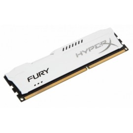 Memoria RAM Kingston HyperX FURY White DDR3, 1600MHz, 4GB, Non-ECC, CL10