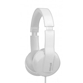 Maxell Audífonos Solid2, Alámbrico, 1.5 Metros, 3.5mm, Blanco