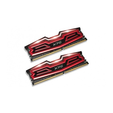 Kit Memoria RAM Adata DDR4 XPG Dazzle Rojo, 3000MHz, 16GB (2 x 8GB), CL16