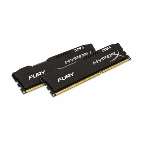 Kit Memoria RAM Kingston HyperX FURY Black DDR4, 2400MHz, 16GB (2 x 8GB), Non-ECC, CL15