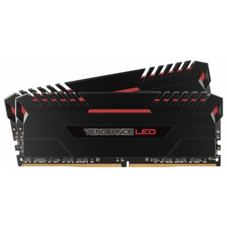 Kit Memoria RAM Corsair Vengeance LED DDR4, 3000MHz, 16GB (2 x 8GB), CL15, XMP