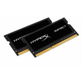 Kit Memoria RAM Kingston HyperX Impact Black DDR3L, 1600MHz, 16GB (2 x 8GB), CL9, SO-DIMM, 1.35v