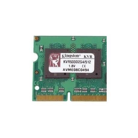 Memoria RAM Kingston DDR2, 533MHz, 512MB, CL4, Non-ECC, SO-DIMM