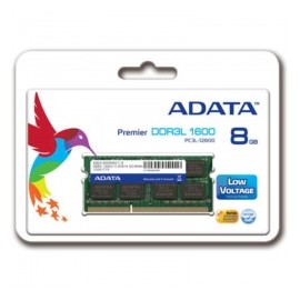 Memoria RAM Adata DDR3L Premier, 1600MHz, 8GB, CL11, SO-DIMM, 1.35v