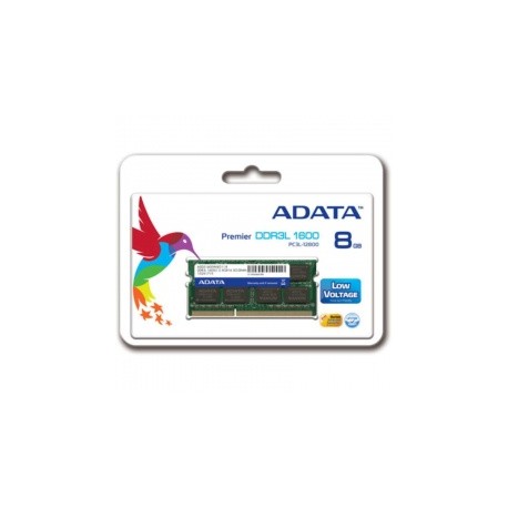 Memoria RAM Adata DDR3L Premier, 1600MHz, 8GB, CL11, SO-DIMM, 1.35v