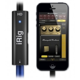 IK Multimedia Interfaz para Guitarra iRig HD, Alámbrico, Lightning