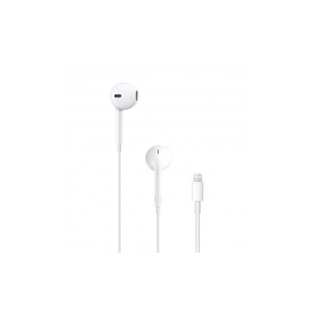 Apple Audífonos EarPods con Control Remoto, Lightning, Blanco