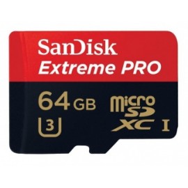 Memoria Flash SanDisk Extreme Pro, 64GB microSDXC UHS-I Clase 10