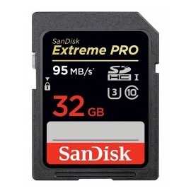 Memoria Flash SanDisk Extreme Pro, 32GB SDHC UHS-I Clase 10