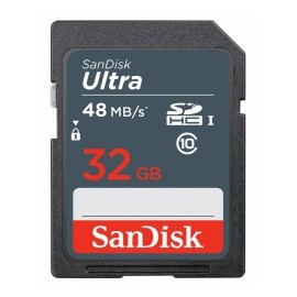 Memoria Flash SanDisk Ultra, 32GB SDHC UHS-I Clase 10