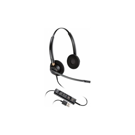 Plantronics Audífonos EncorePro HW525, Alámbrico, USB, Negro