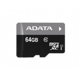 Memoria Flash Adata Premier, 64GB microSDXC UHS-I Clase 10, con Adaptador