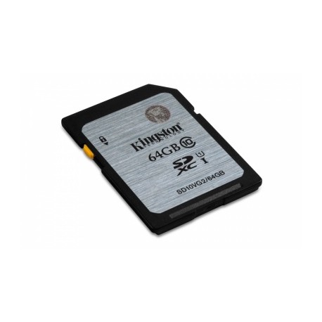 Memoria Flash Kingston, 64GB SDXC UHS-I Clase 10