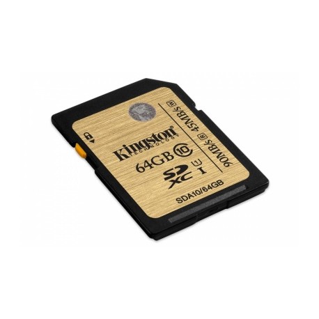 Memoria Flash Kingston, 64GB SDXC UHS-I Clase 10