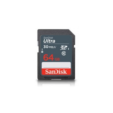 Memoria Flash SanDisk Ultra, 64GB SDXC UHS-I Clase 10